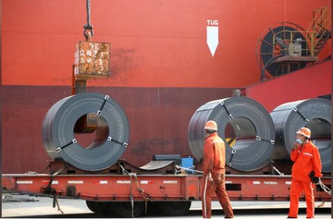 افزایش صادرات فولاد چین به خاورمیانه